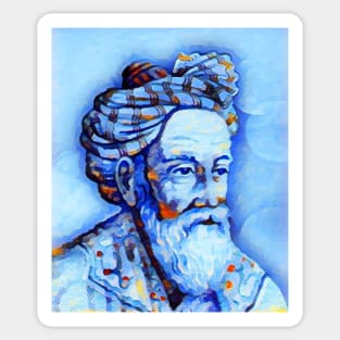 Omar Khayyam Portrait | Omar Khayyam | Omar Khayyam Painting 14 Sticker